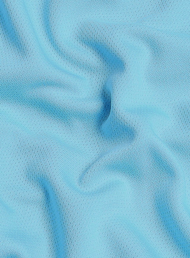 Men's Sky Blue Performance Essential Polo T-shirt