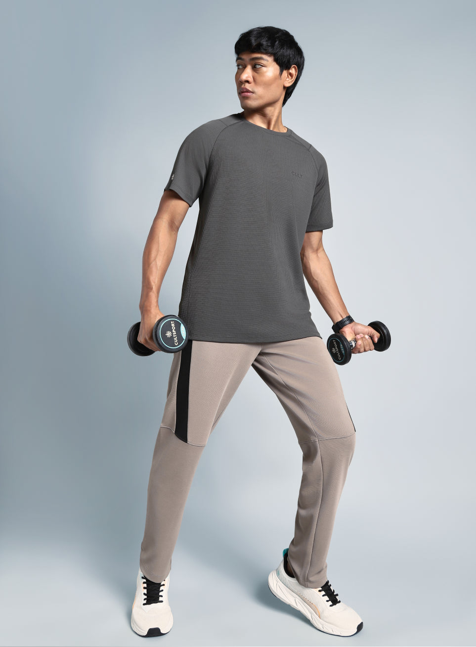 Men's Dark Grey All Format Training T-shirt