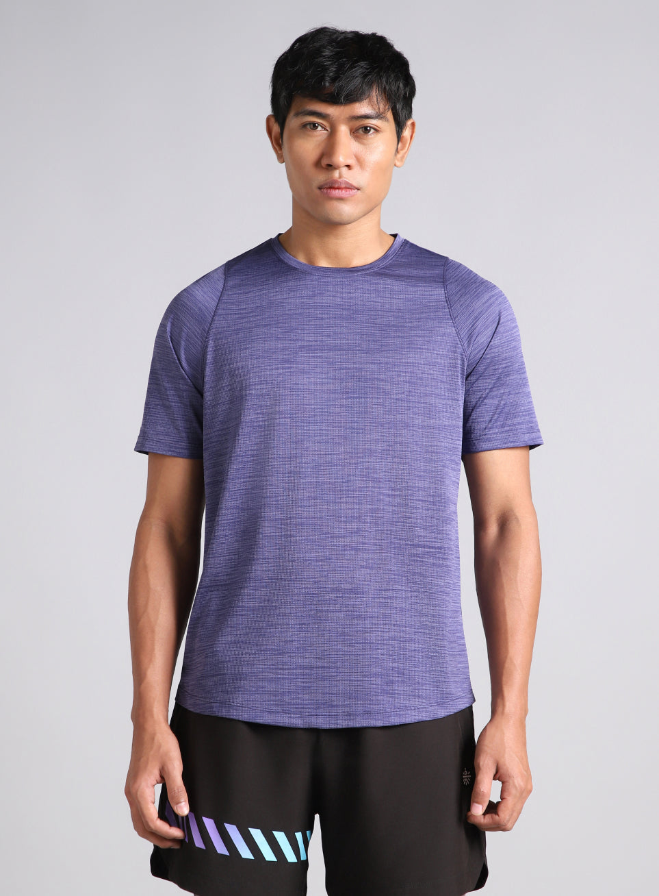 Men's Purple Training Elevate Sculpt T-shirt