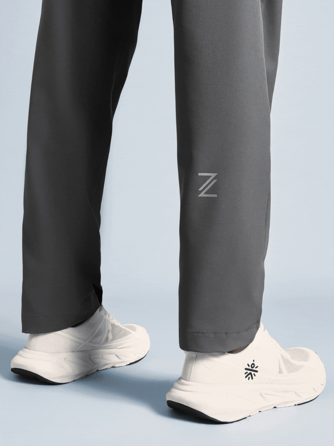 Men's D.Grey Pace Up Running Trackpants