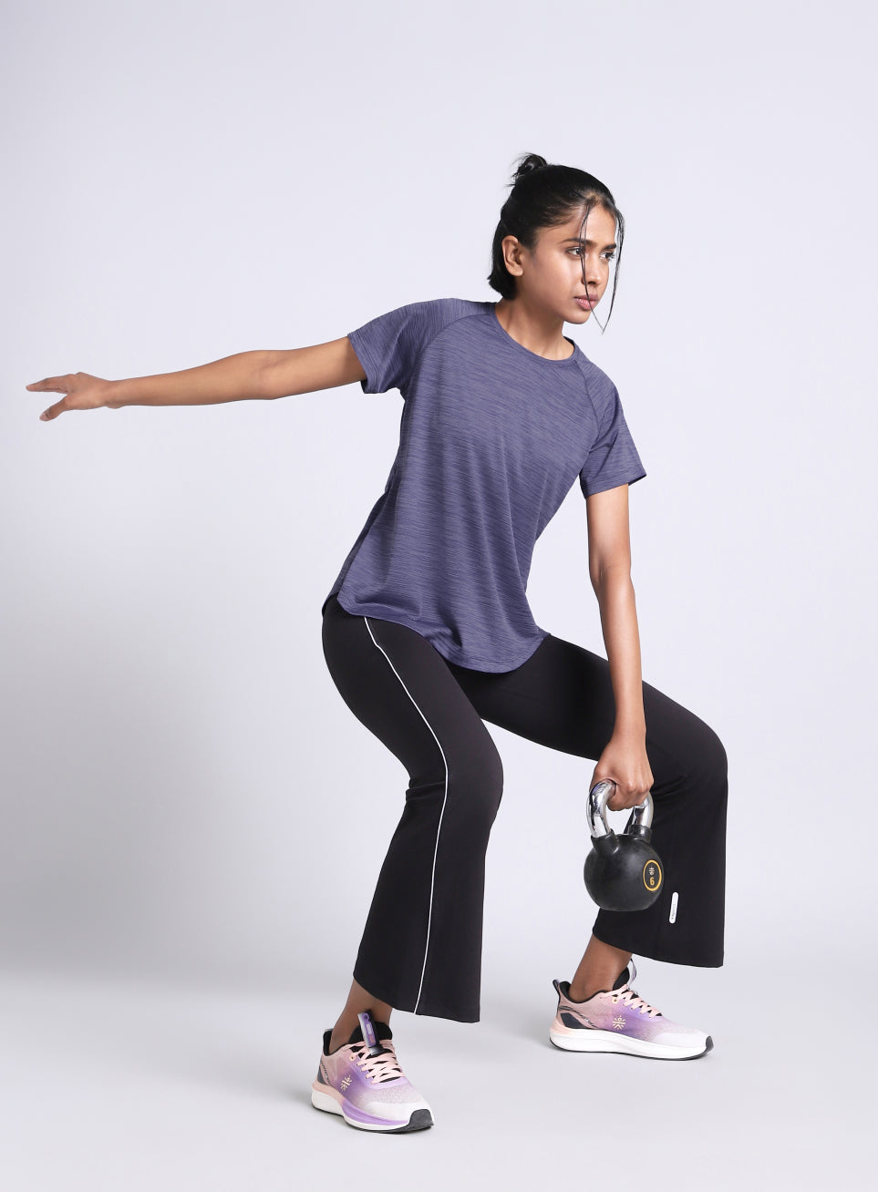 Women's Blue Flow HIIT Top