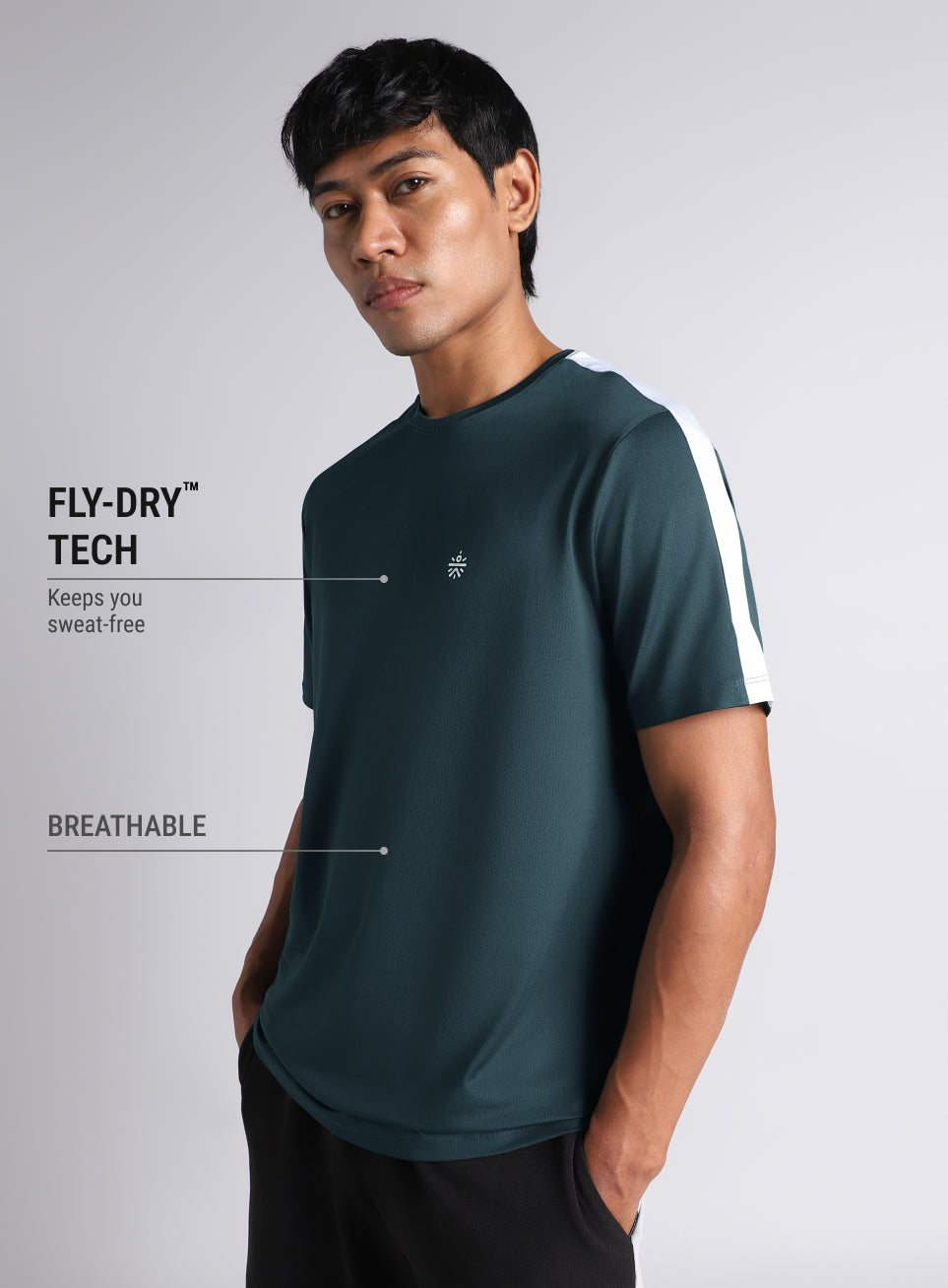 Men's Navy Pop Active T-shirt