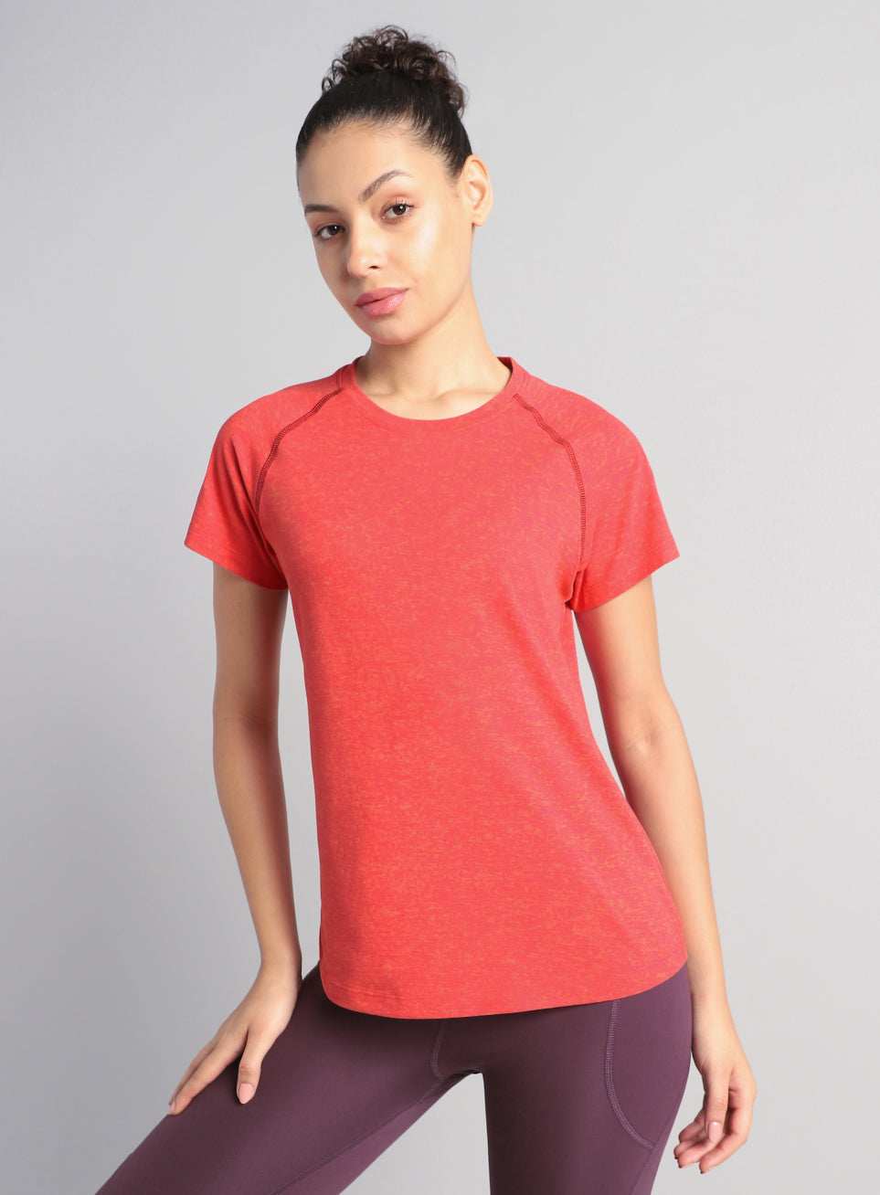 Women's Muscle Flex Pink COMFORtech T-shirt