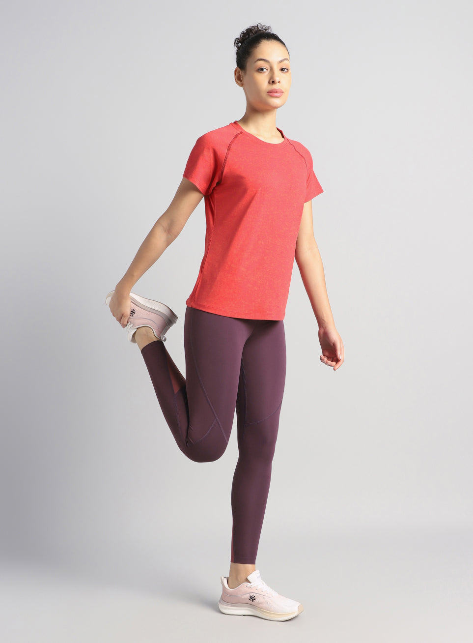 Women's Muscle Flex Pink COMFORtech T-shirt