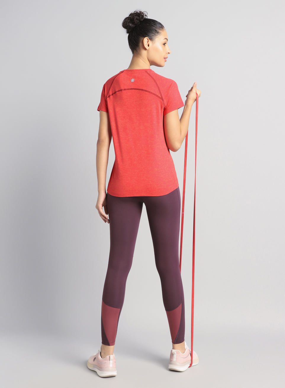 Women's Muscle Flex Pink COMFORtech T-shirt