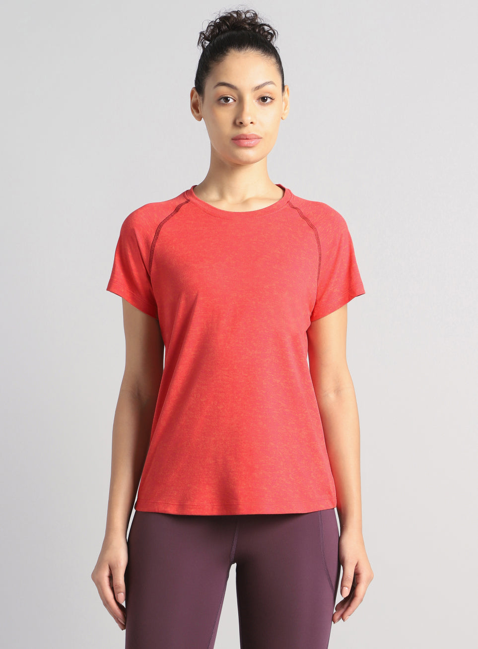 Women's Muscle Flex Pink COMFORtech T-shirt