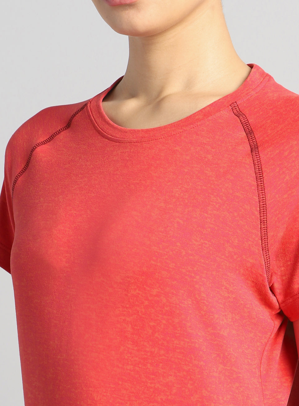 Women's Muscle Flex Pink COMFORtech T-shirt