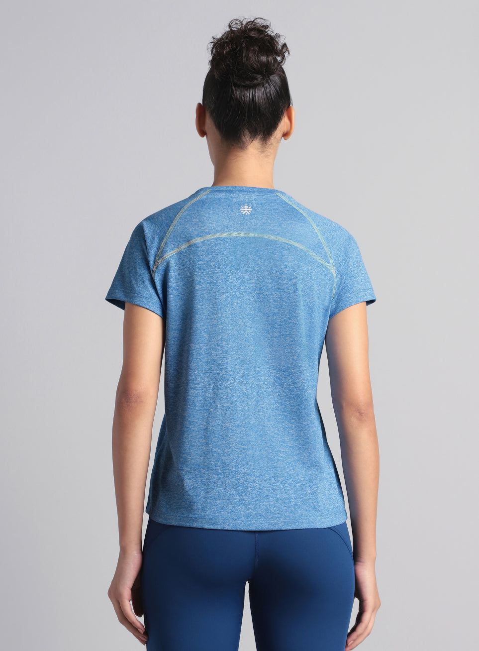 Women's Muscle Flex Blue COMFORtech T-shirt