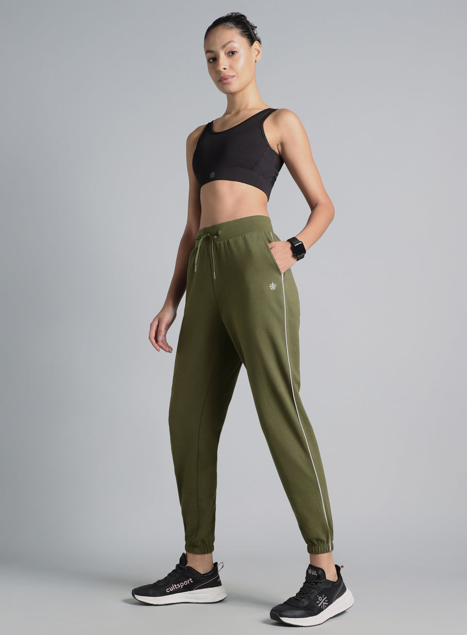 Women's Olive Anyday Anywhere Joggers