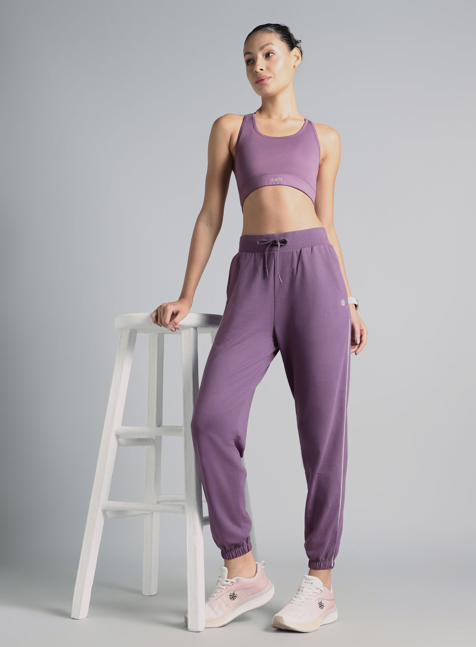 Women's Purple Anyday Anywhere Joggers