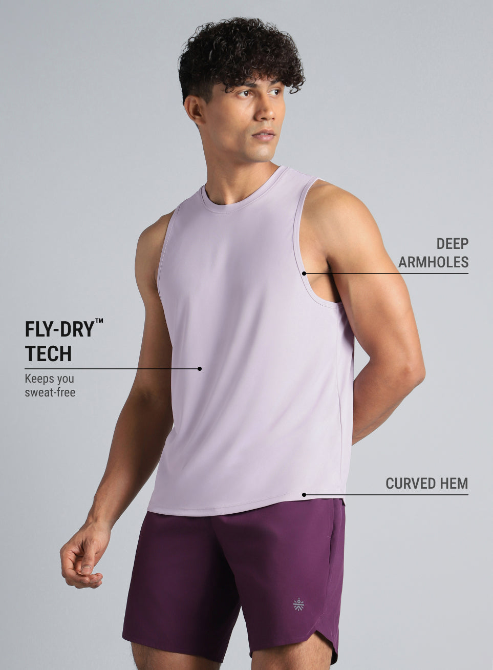 Men's Running Essential Pack of 2 Tanks