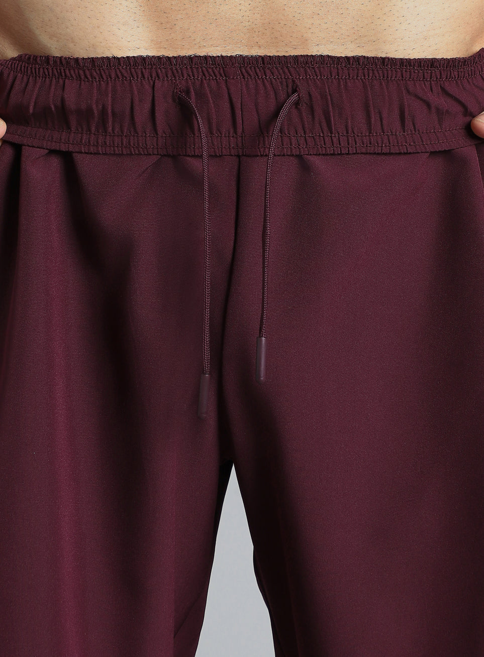 Men's Wine Pace Up Runner's Shorts