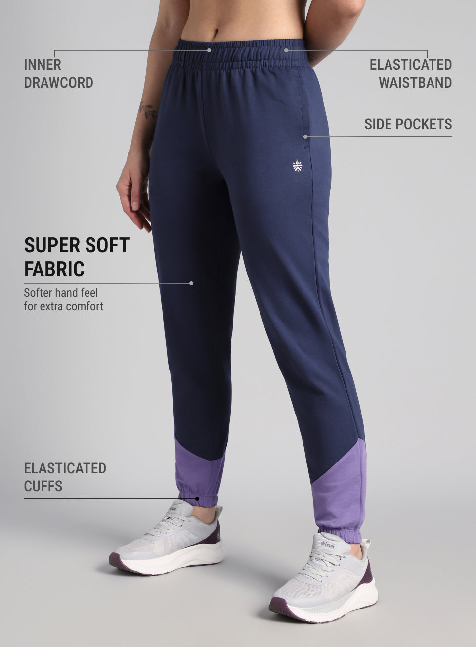Women's Blue Play in Leisure Joggers