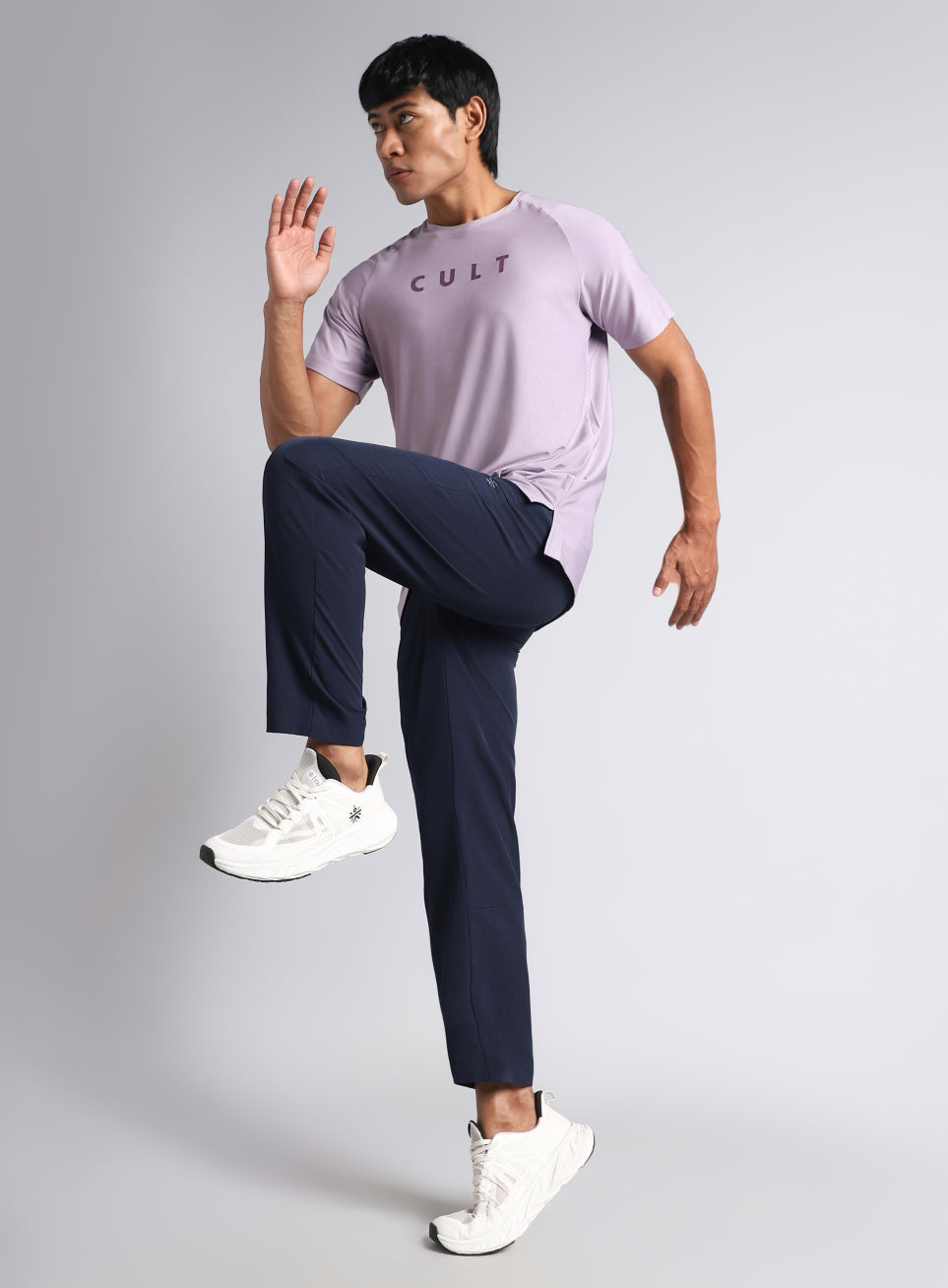 Men's Navy Impact Running Trackpants