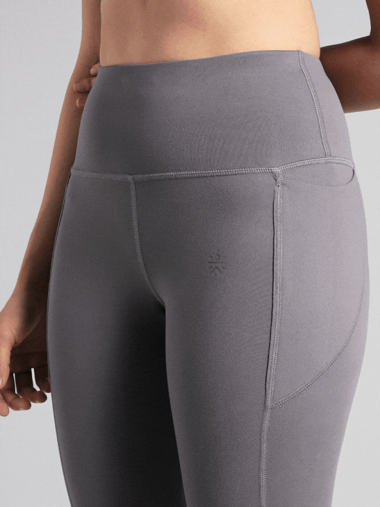 Women's Grey Pace Pro COMFlex Tights