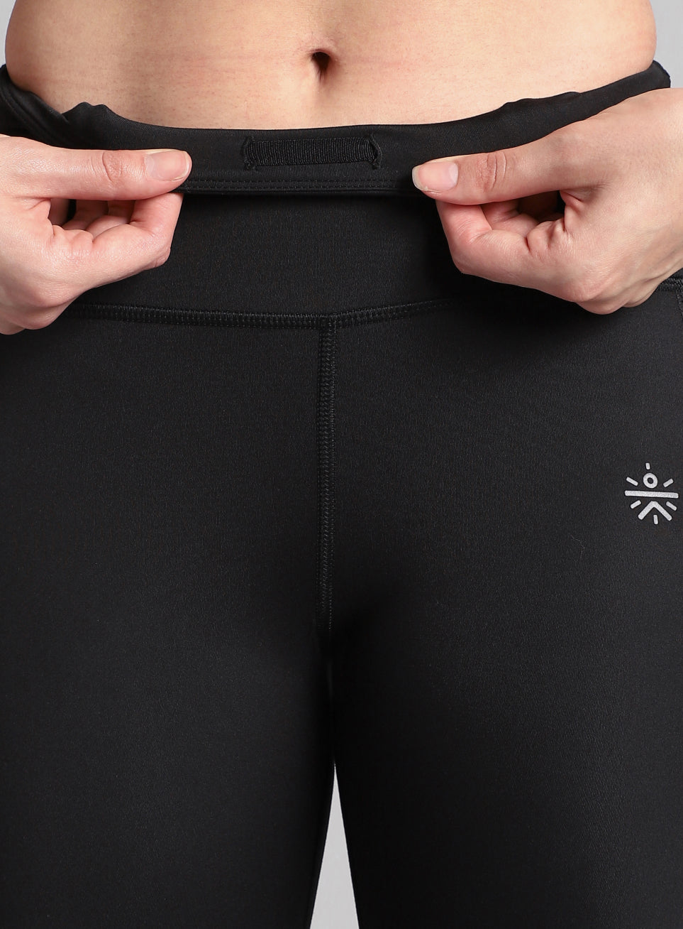 Women's Black The Run Project Comflex Tights