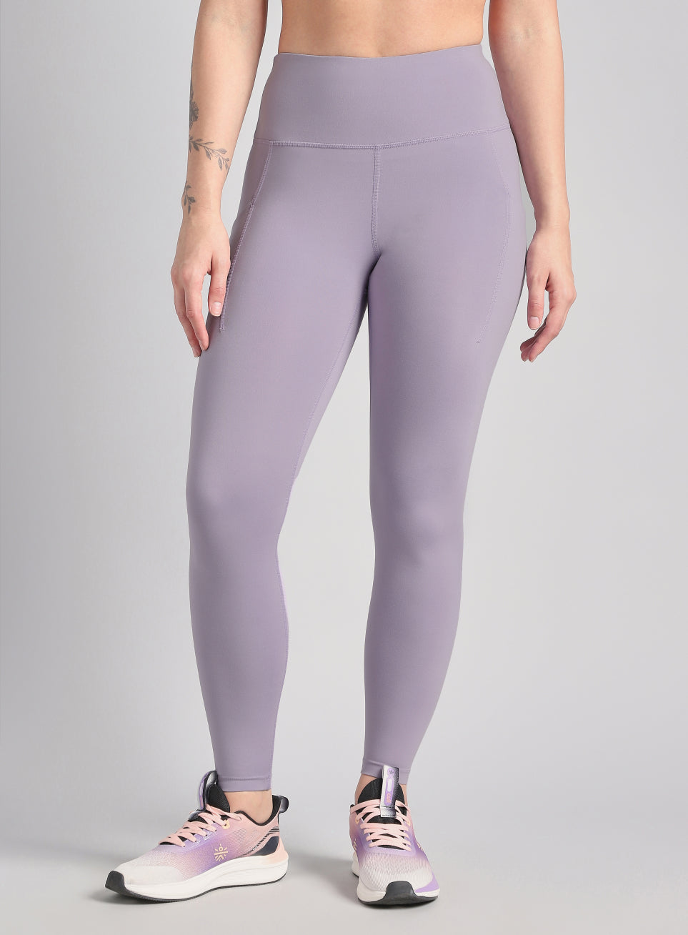 Women's Purple The Run Project COMFlex Tights