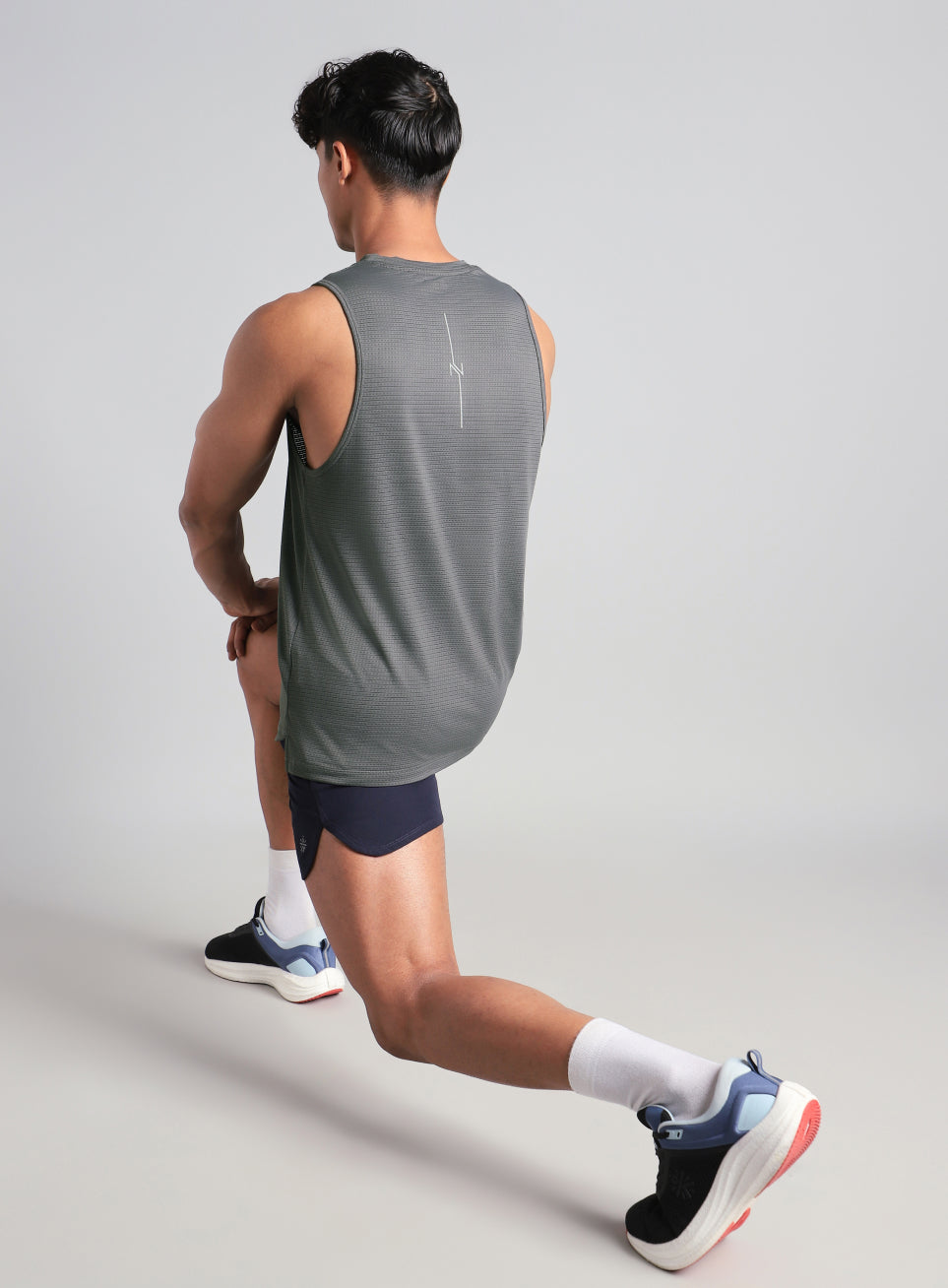 Men's Dark Grey Everyday Runner's Tank