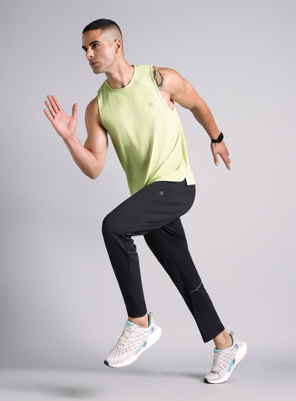 Men's Lime Everyday Runner's Tank