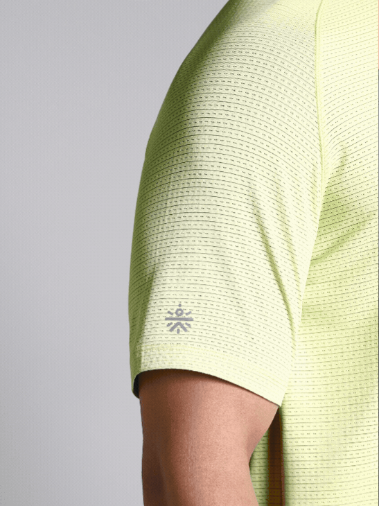 Men's Lime Ultra Runner's Technical Knit T-shirt