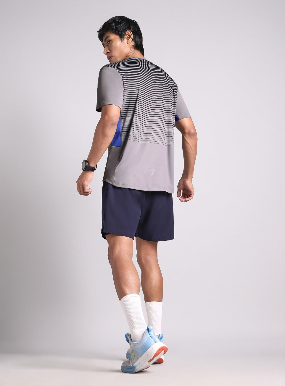 Men's Runner's Grey Flex Tee