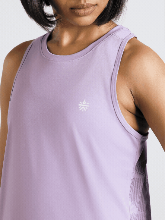 Women's Purple Urban Camo Running Tank Top
