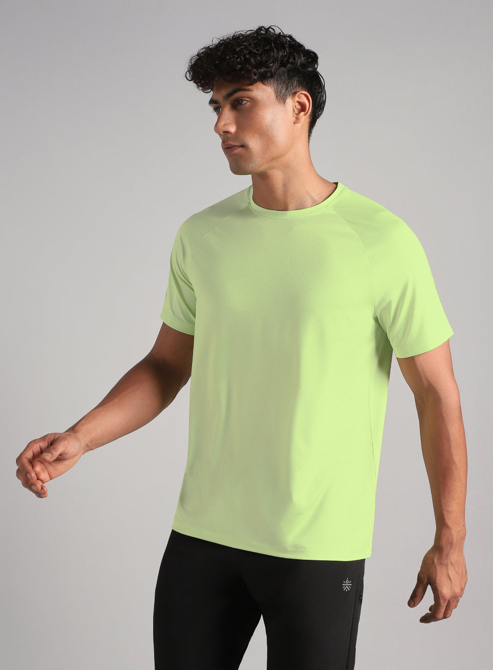 Men's Lime Run Forward T-Shirt