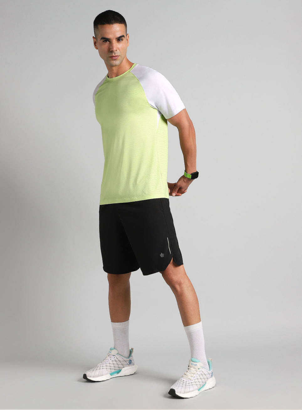 Men's Lime Runner's Speed T-shirt