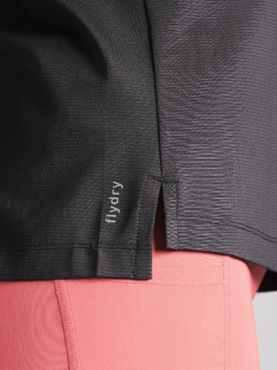 Women's Black Swift Runner Tee