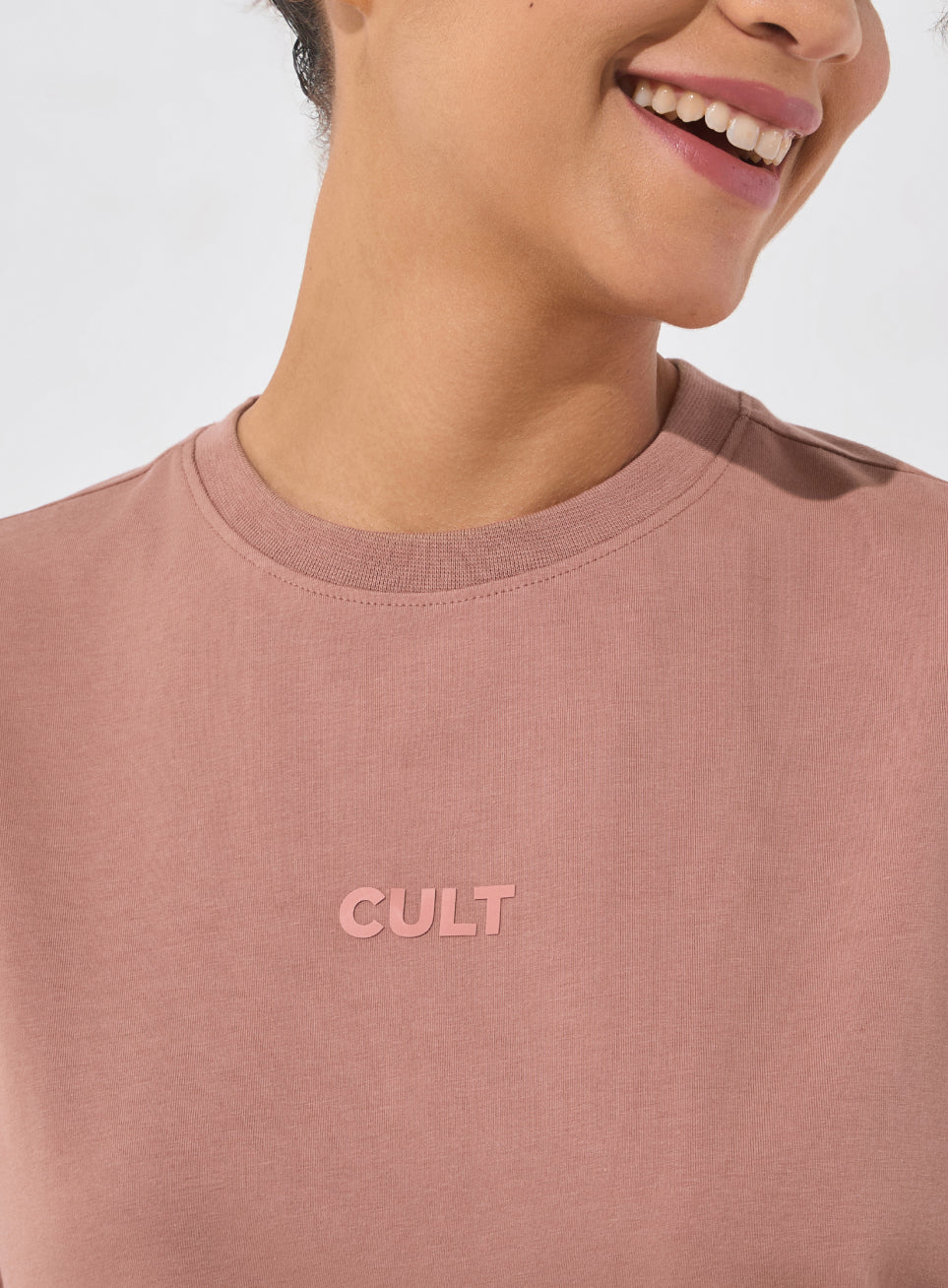 Women's Rust Soft Form Easy Fit Everyday T-shirt
