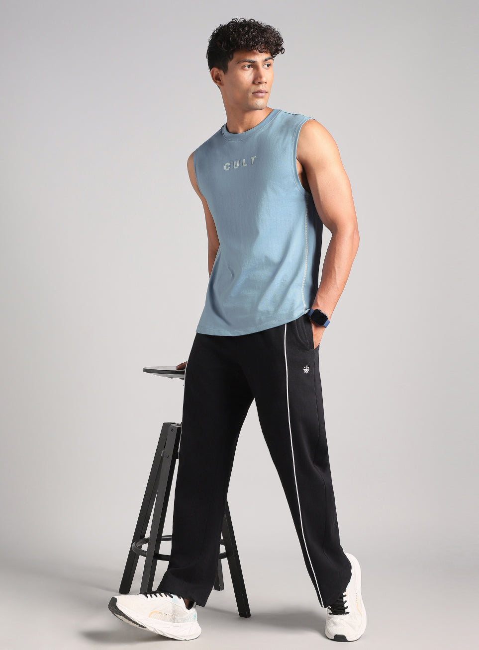 Men's Sky Blue Chill Day Tank