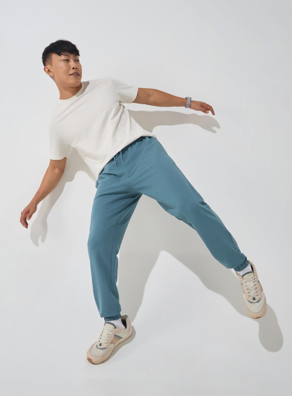 Men's Blue Soft Form Classic Joggers
