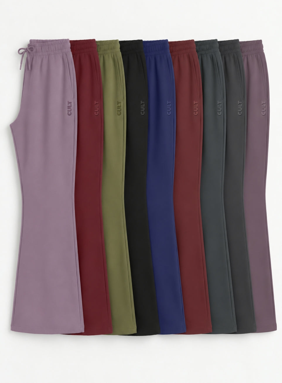 Women's Olive Soft Form Flow Flared Pants
