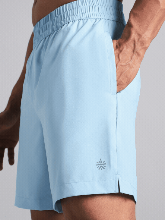 Men's Blue Swift Runner Shorts
