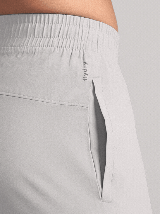Men's Grey Swift Run Trackpants