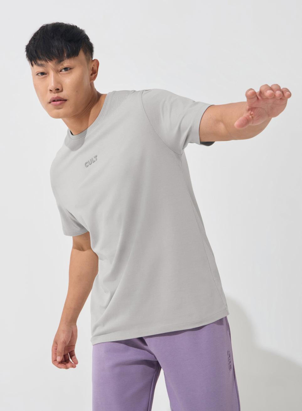 Men's Grey Soft Form Classic T-shirt