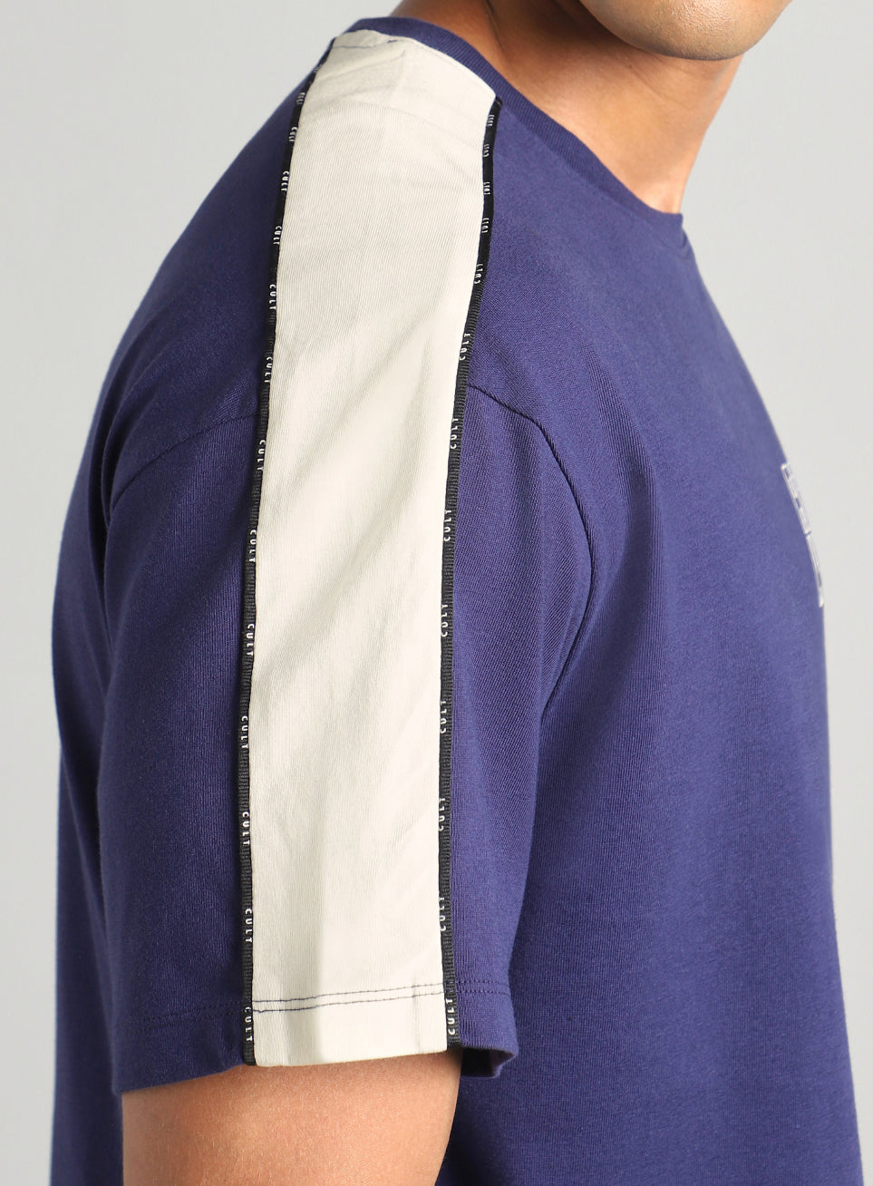 Men's Navy Rest Mode Relaxed Fit T-shirt