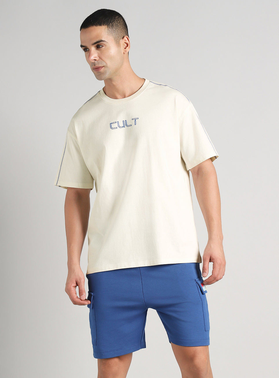 Men's Off White Built Different Oversized Fit T-shirt