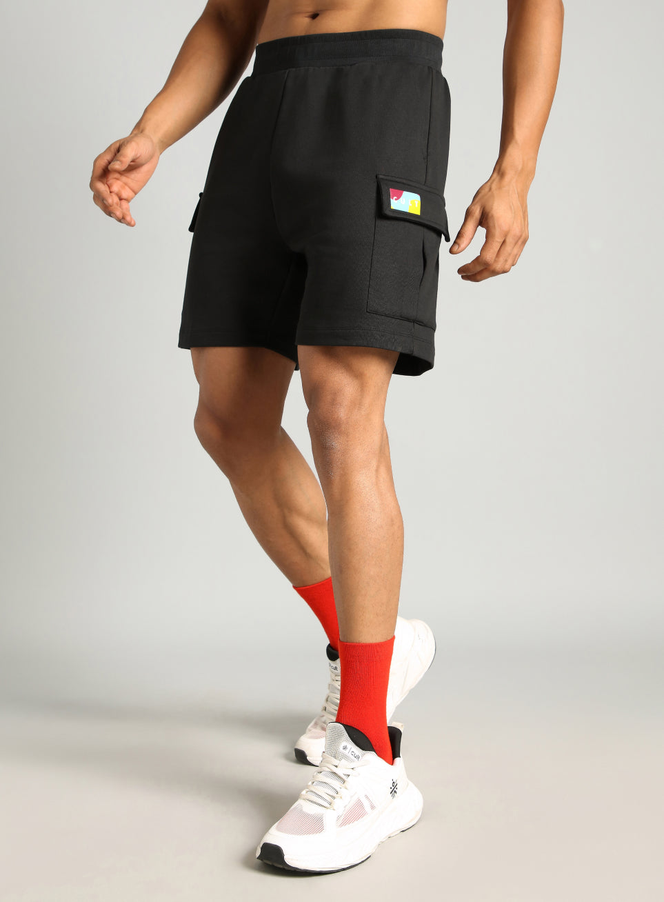 Men's Black Utility Classic Shorts