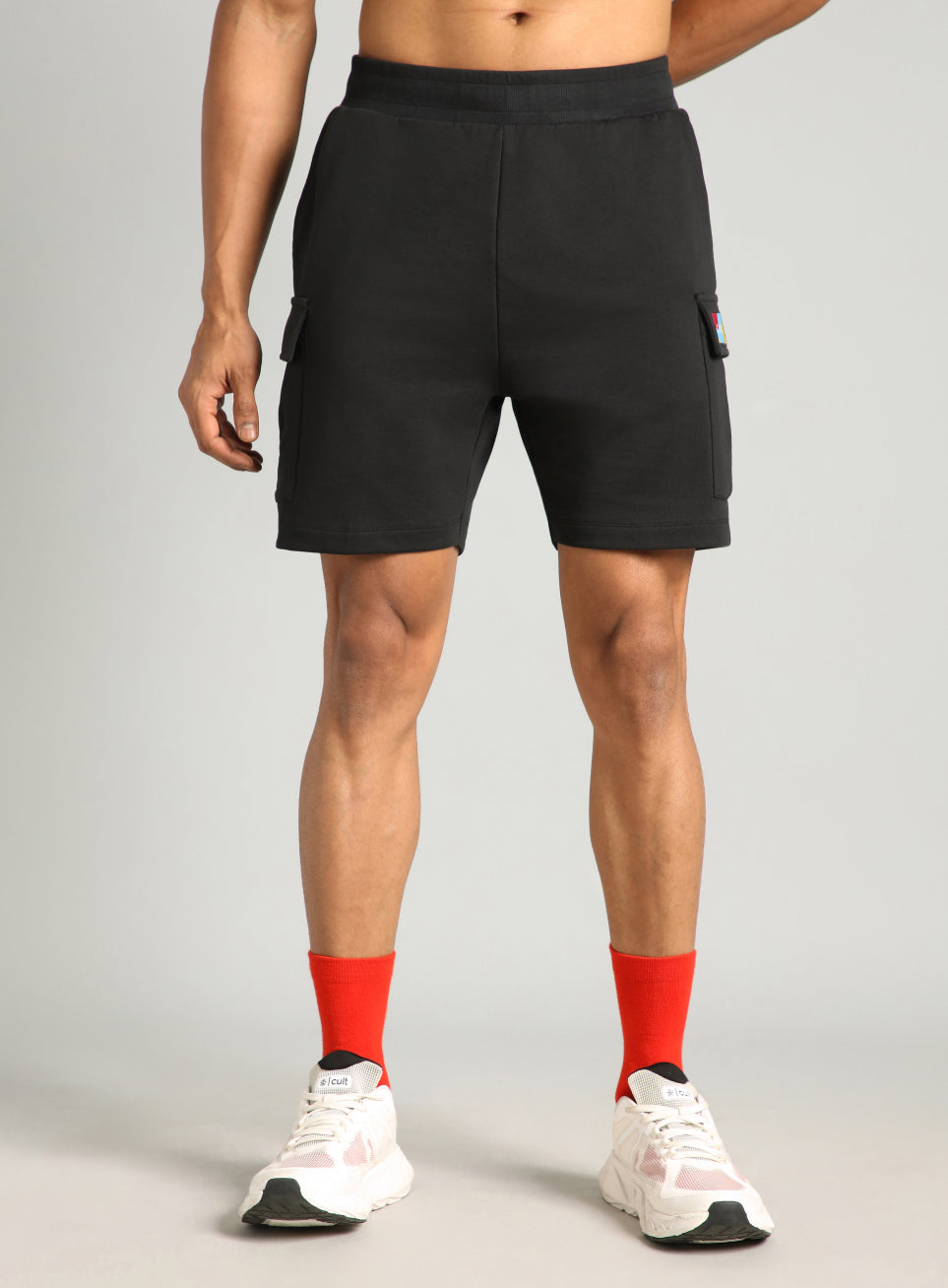 Men's Black Utility Classic Shorts