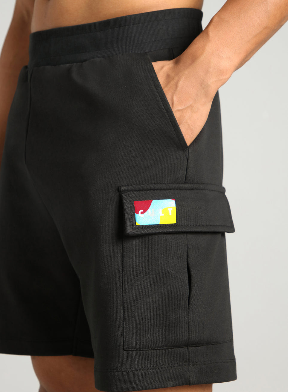 Men's Black Utility Classic Shorts
