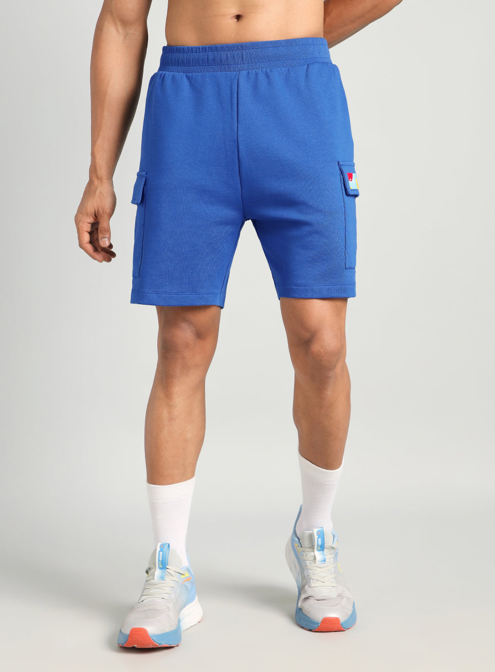 Men's Blue Utility Classic Shorts