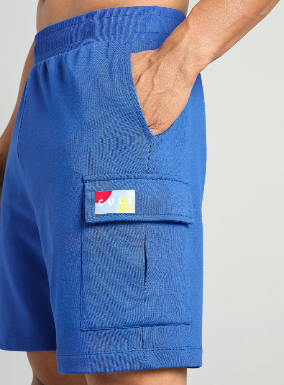 Men's Blue Utility Classic Shorts