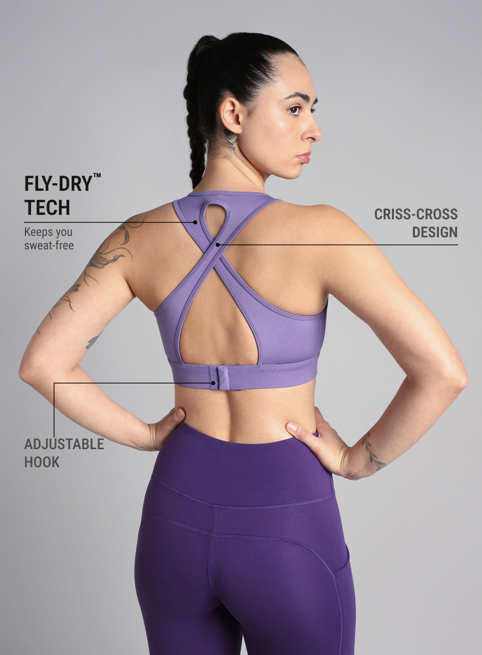 Women's Purple Training Champion Bra