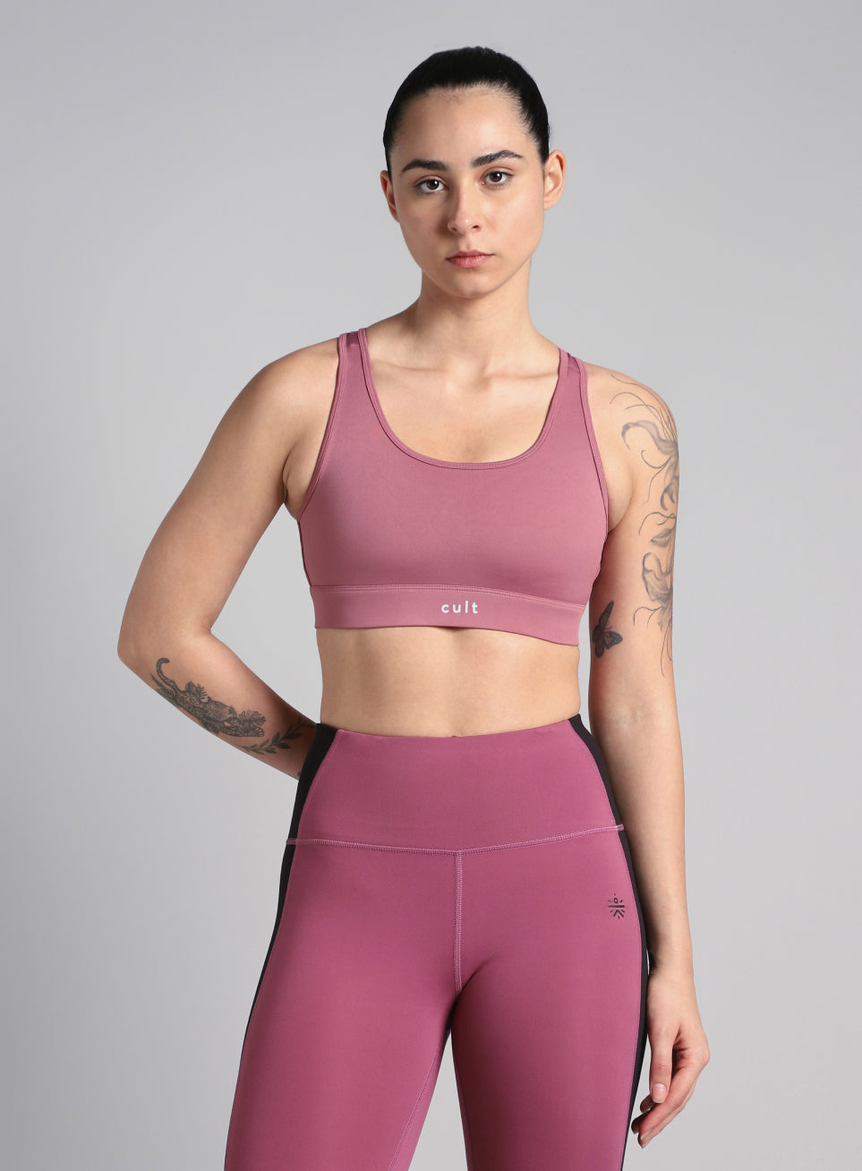 Women's Cult Pink Racerback Hook Bra