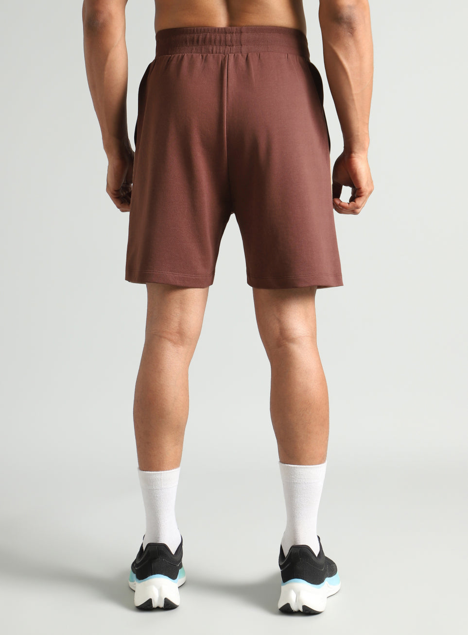 Men's Brown Classic Sports Club Shorts