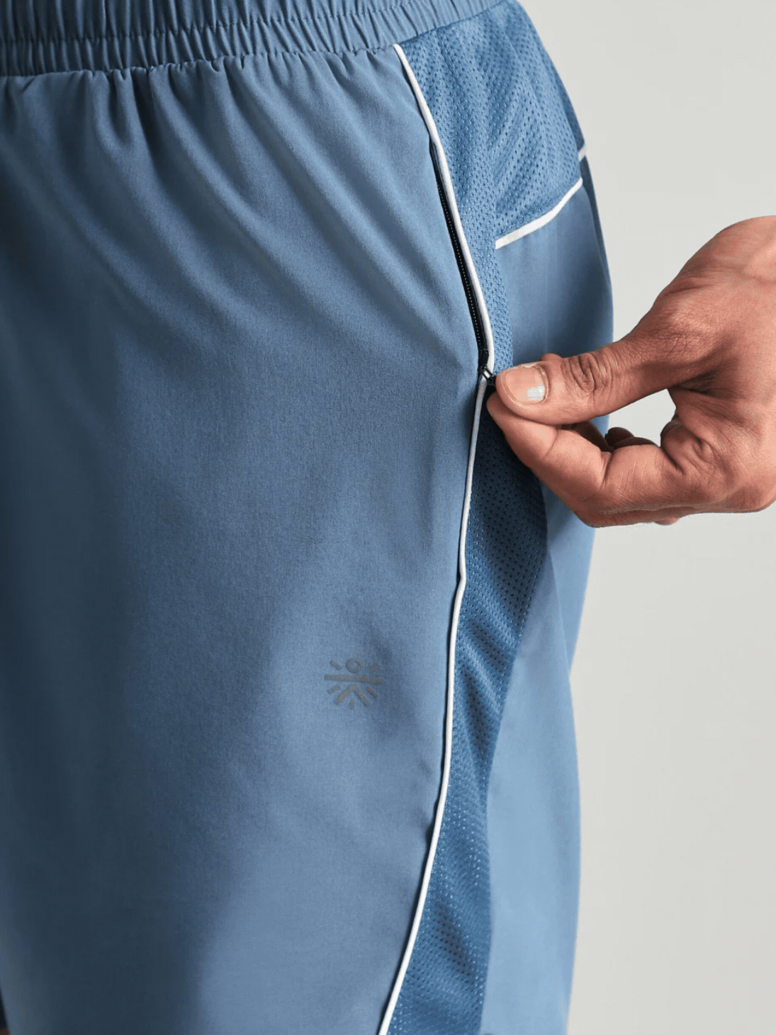 Men's Blue Runner's Sprint Shorts