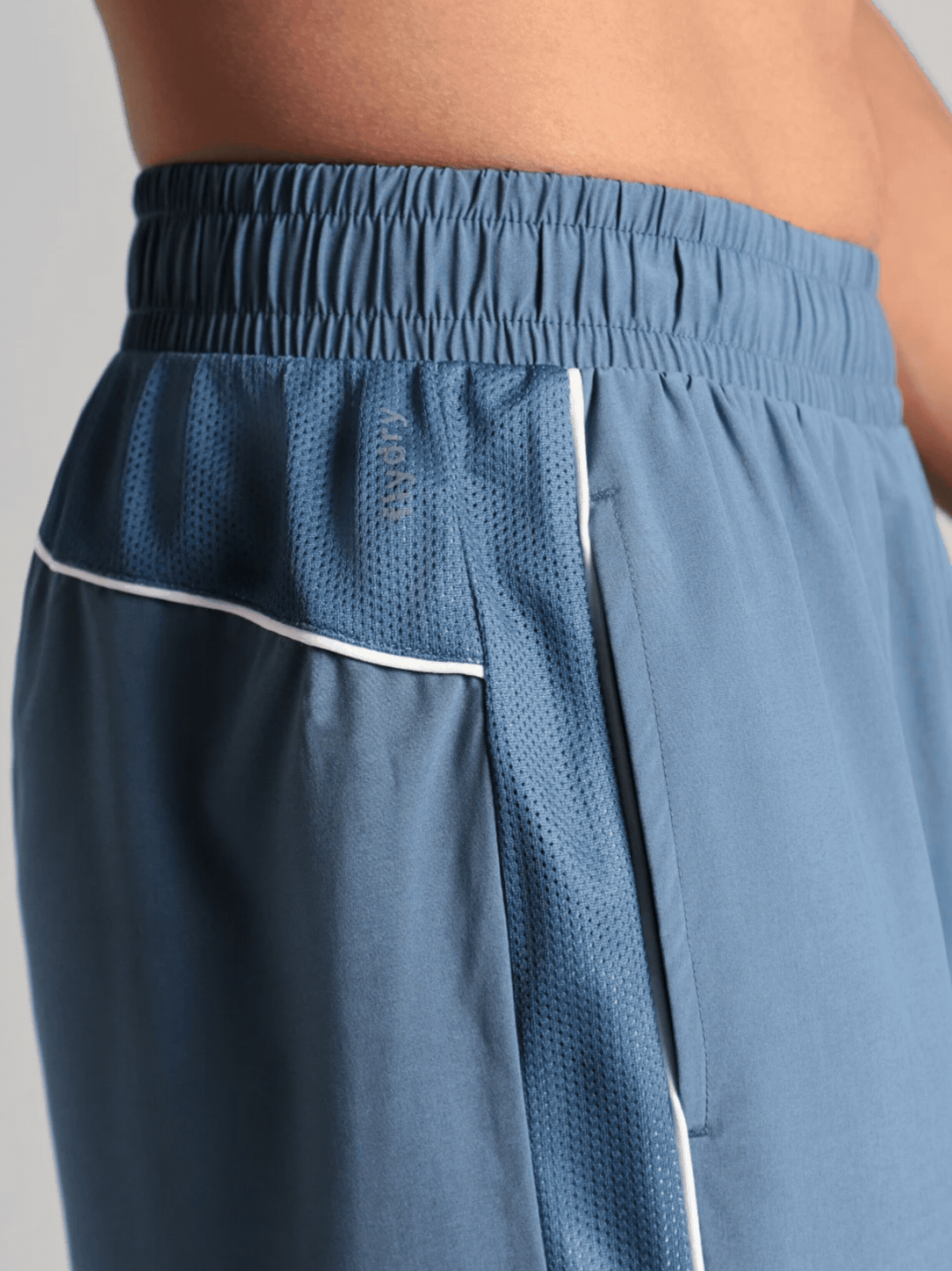 Men's Blue Runner's Sprint Shorts