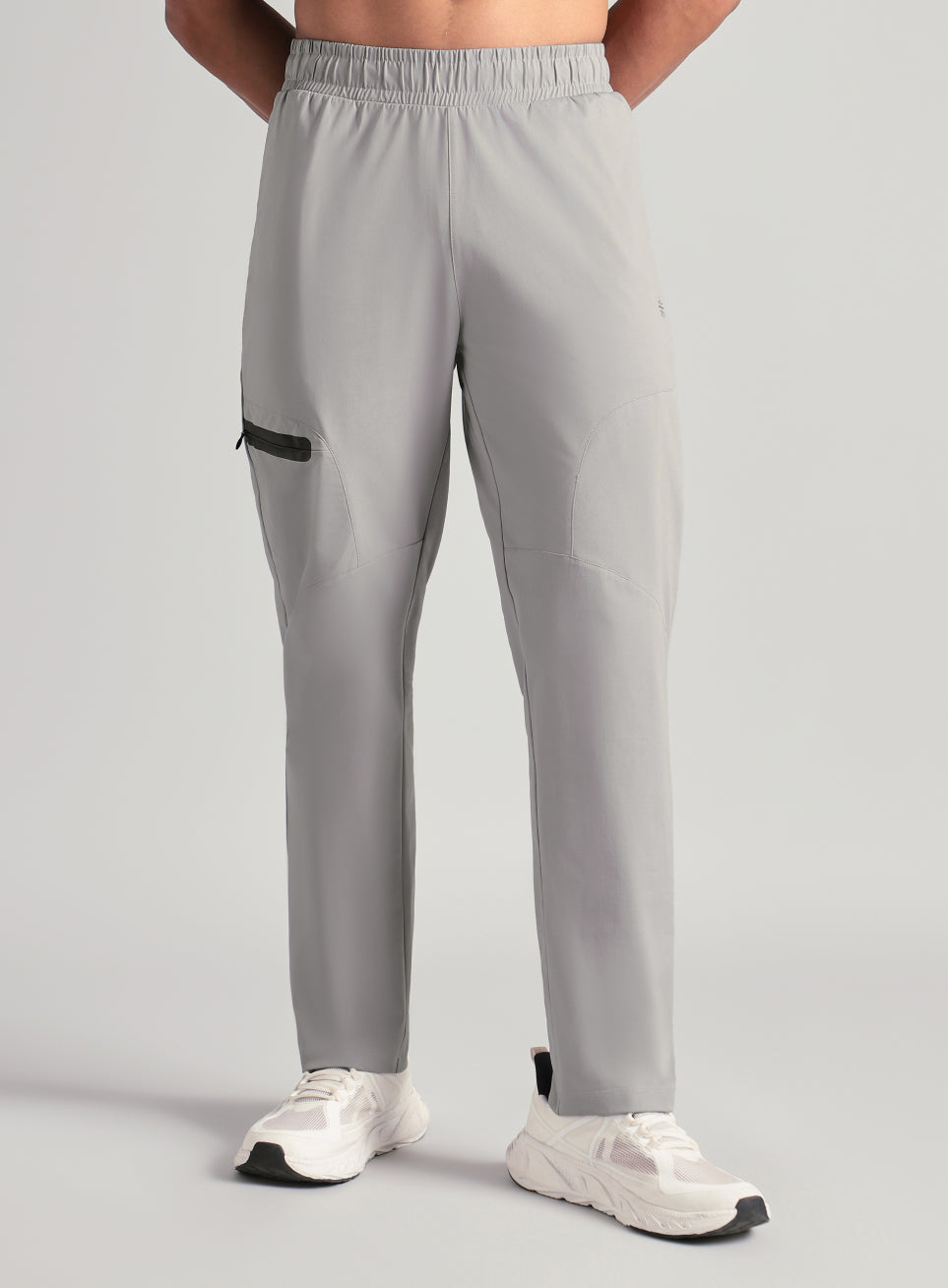 Men's Grey Runner's Flex Trackpants