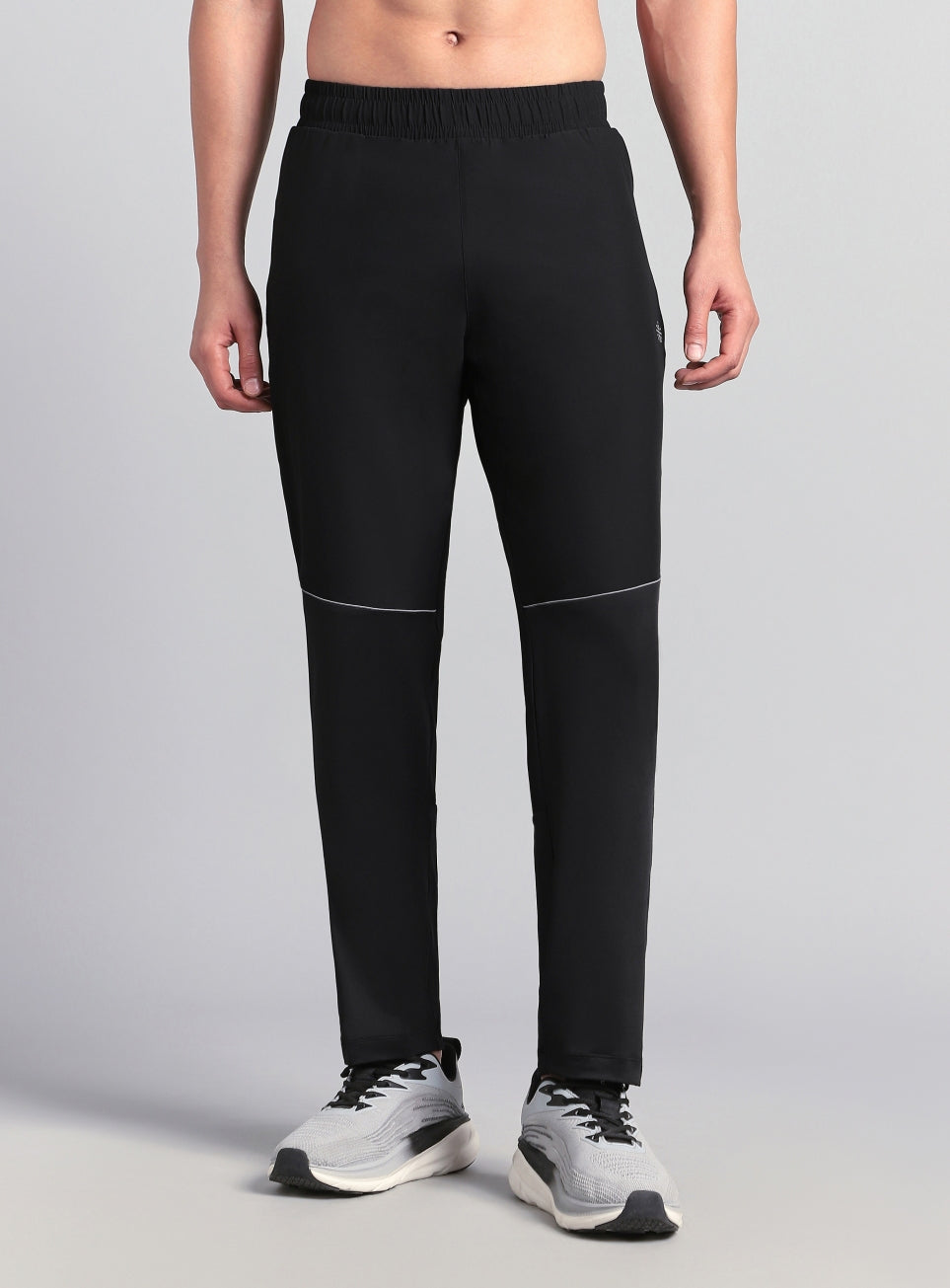 Men's After Black Dark Running Trackpants